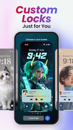 Lock Screen OS screenshot