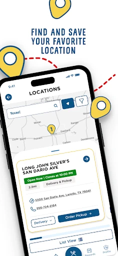 Long John Silver's screenshot