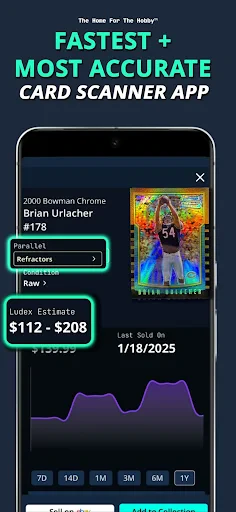 LUDEX Sports Card Scanner +TCG screenshot