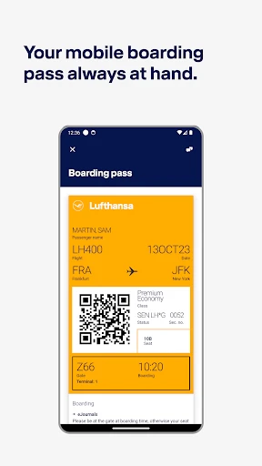 Lufthansa screenshot