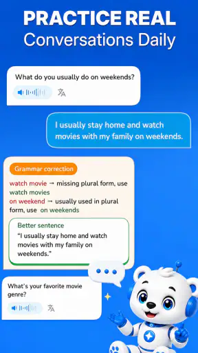 Lurnia: AI Language Tutor screenshot