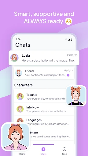 Luzia: Your AI Assistant screenshot