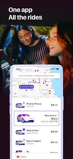 Lyft screenshot