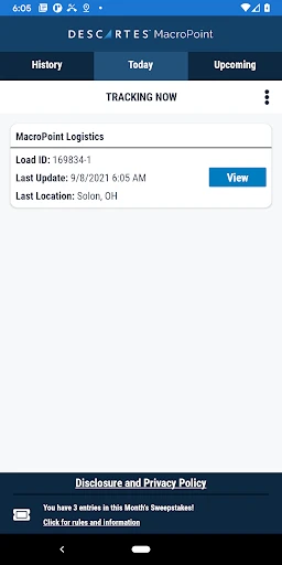 MacroPoint for Truckers screenshot