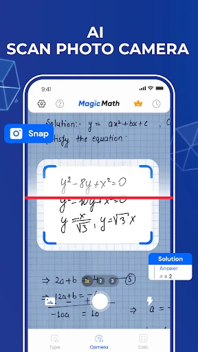 Magic Math- Photo Math Scanner screenshot