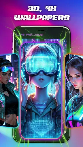 Magic Wallpaper: Broken Screen screenshot