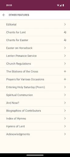 Magnificat Lenten 2025 screenshot