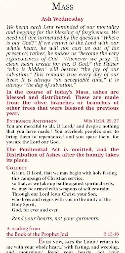 Magnificat Lenten 2025 screenshot