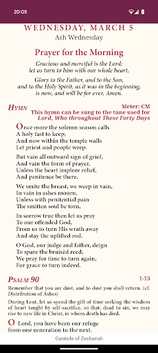 Magnificat Lenten 2025 screenshot