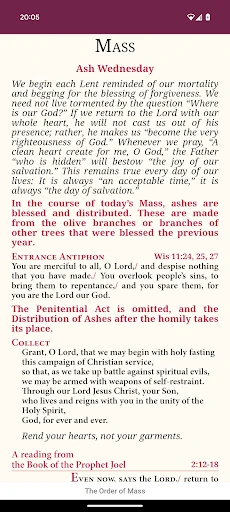 Magnificat Lenten 2025 screenshot