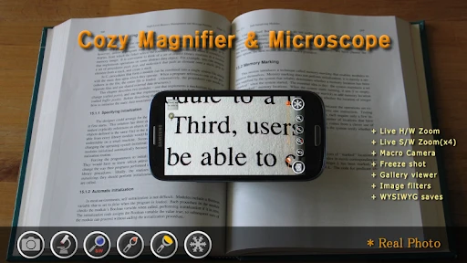 Magnifier & Microscope+ [Cozy] screenshot