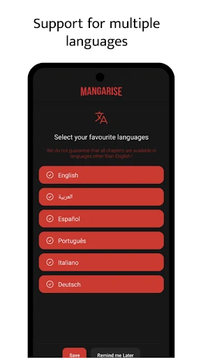 MangaRise - Manga Reader screenshot