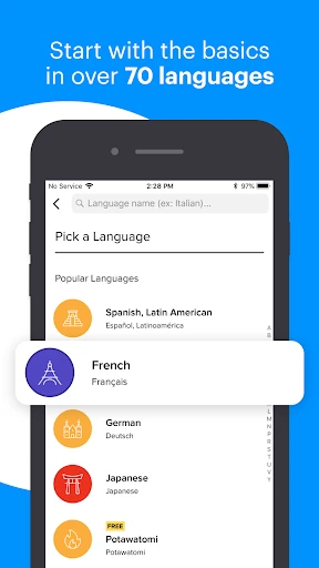 Mango Languages Learning screenshot