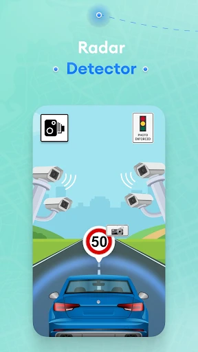 Map Drive - Radar, Speedometer screenshot