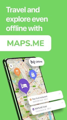 MAPS.ME: Offline maps GPS Nav screenshot