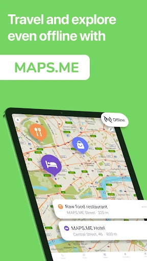 MAPS.ME: Offline maps GPS Nav screenshot