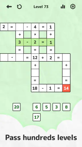 Math Crossword — Number puzzle screenshot