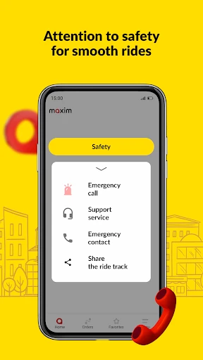 maxim — order a taxi & food screenshot
