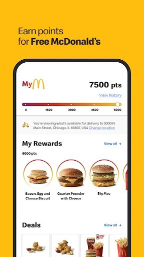 McDonald's screenshot