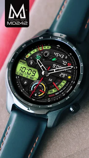 MD242 Hybrid watch face screenshot