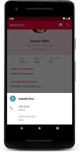 Medical ID (premium) screenshot