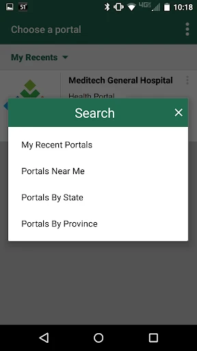 MEDITECH MHealth screenshot
