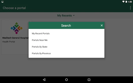 MEDITECH MHealth screenshot