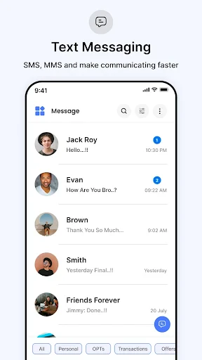 Messages - Text SMS App screenshot