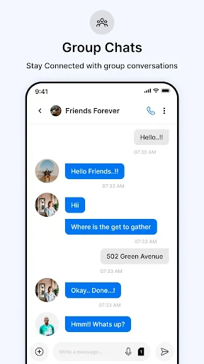 Messages - Text SMS App screenshot