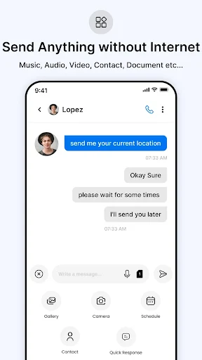 Messages - Text SMS App screenshot