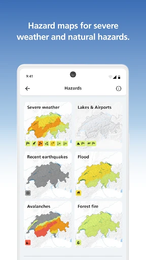 MeteoSwiss screenshot