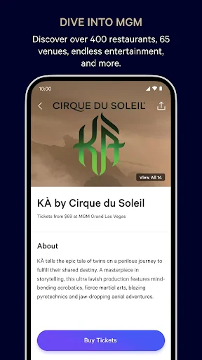 MGM Rewards screenshot
