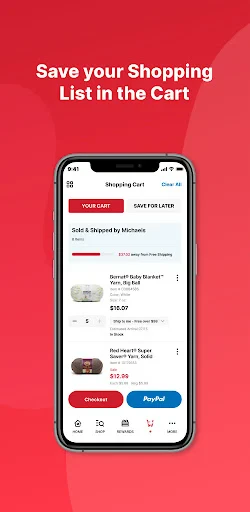 Michaels Stores screenshot