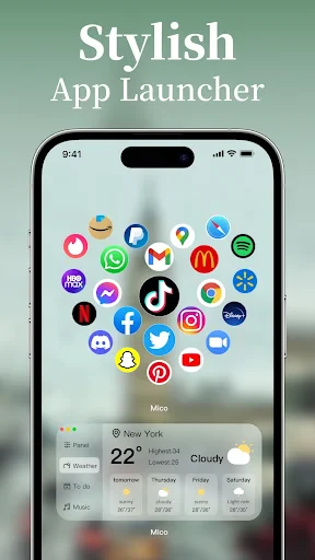Mico - Live Wallpaper & Widget screenshot