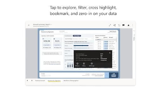 Microsoft Power BI screenshot