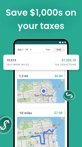 Mileage Tracker by Everlance screenshot
