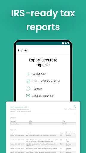 Mileage Tracker by Everlance screenshot