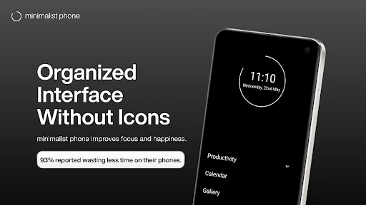 minimalist phone: Launcher screenshot