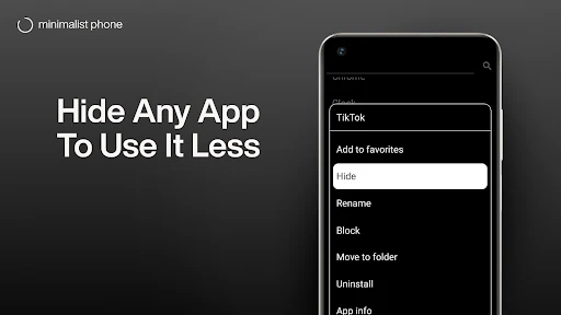 minimalist phone: Launcher screenshot