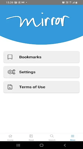 Mirror Study Bible screenshot
