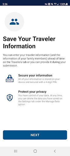 Mobile Passport Control screenshot