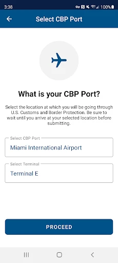 Mobile Passport Control screenshot