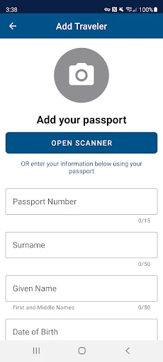 Mobile Passport Control screenshot