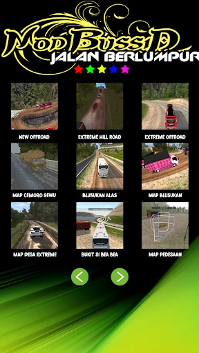 Mod Jalan Rusak Bussid Lumpur screenshot