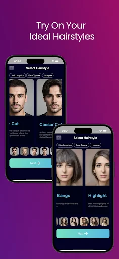 Moggr - Haircut & Looksmax AI screenshot