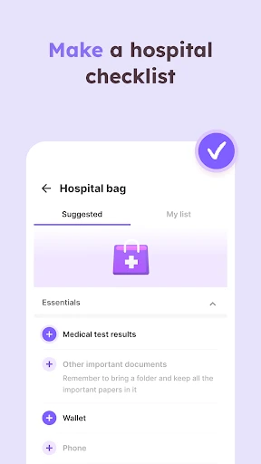 Momly: Pregnancy App & Tracker screenshot