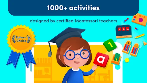 Montessori Preschool, kids 3-7 screenshot