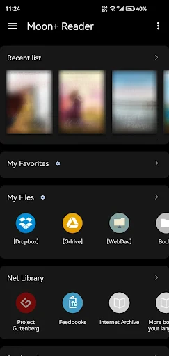 Moon+ Reader screenshot