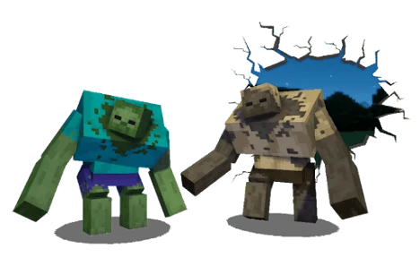 Morph&Mob Mod for MinecraftPE screenshot