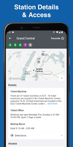 MTA TrainTime screenshot